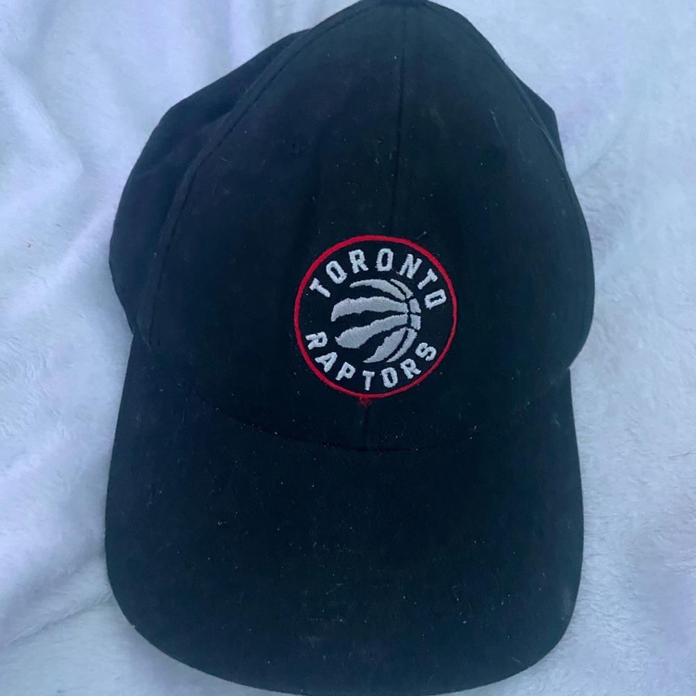☾.݁ᛪ༙ Youth 47 Brand Toronto Raptors Black Cap